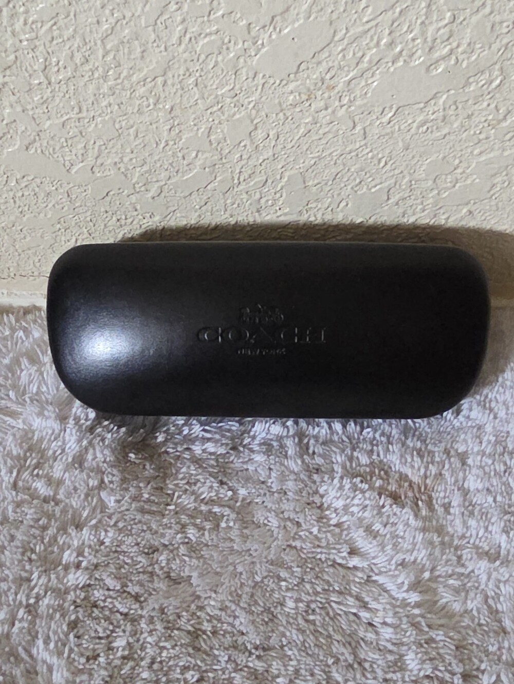 Coach Black Eyeglass Sunglasses Case